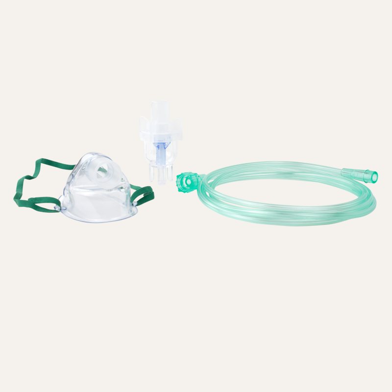 34123_34123_small_nebulizer_cup_aerosol_pediatric_elongated_mask_and_tubing_connected_universal_connector_unassembled_side_view_u17bq8