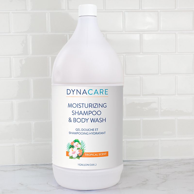 1387-EA_1387_moisturizing-shampoo-and-body-wash_1gal_front-view_bathroom-setting_72dpi_enrrsc