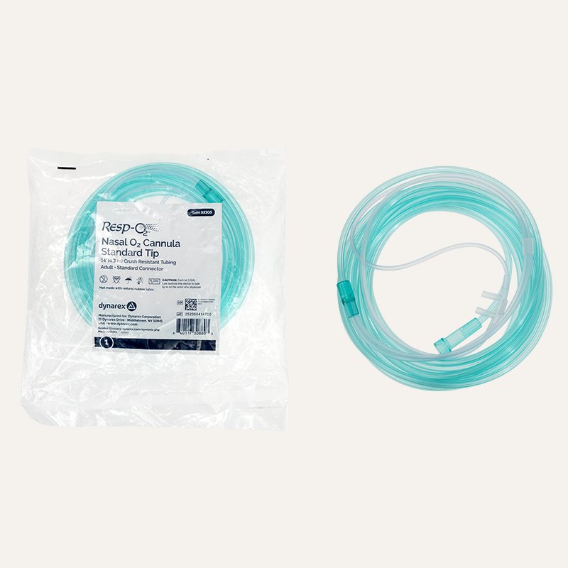 Resp-O2 Nasal Oxygen Cannula - Standard Tip
