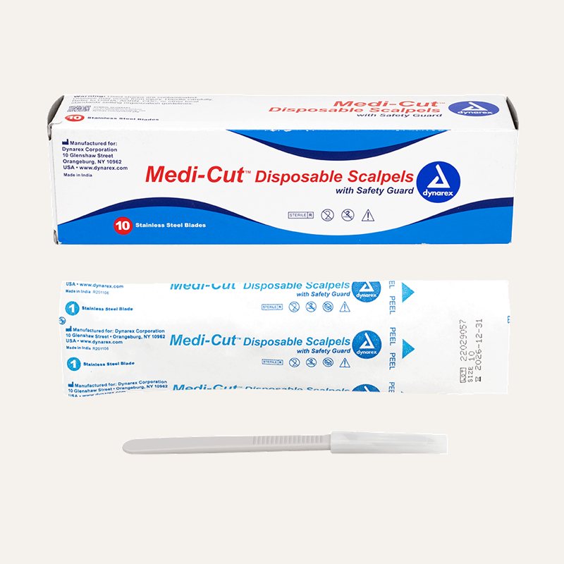 [PTQ-100001157] Medi-Cut Scalpels Disposable (#10)