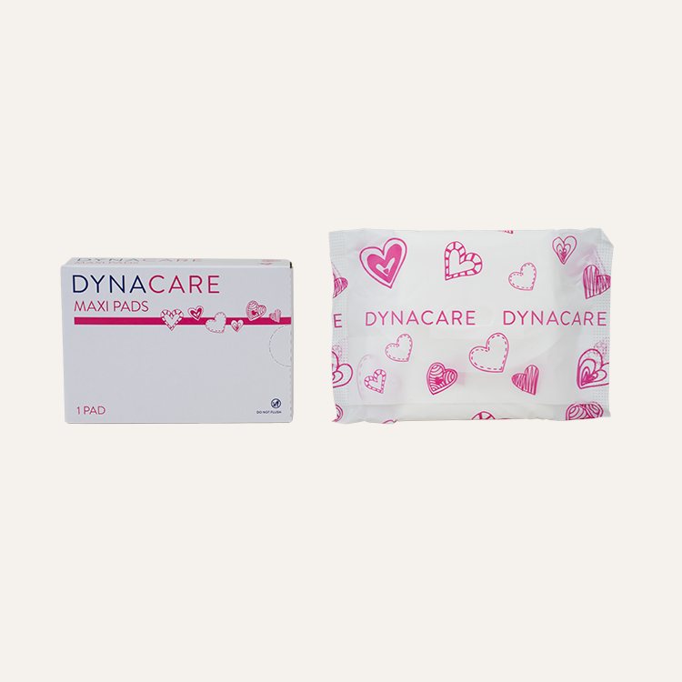 [PTQ-100001183] DynaCare Maxi Pads (Maxi Pads Box Size 4.2" x .99" x 3.03")
