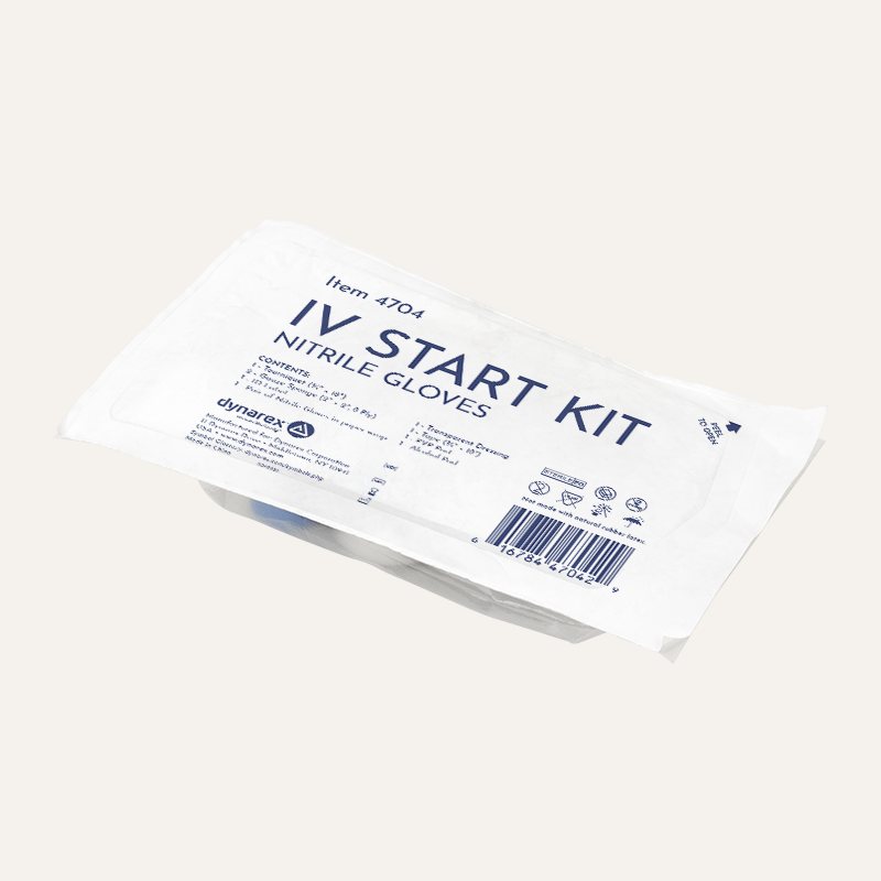 [PTQ-100001286] Dynarex IV Start Kits (Kit w/Nitrile Gloves)