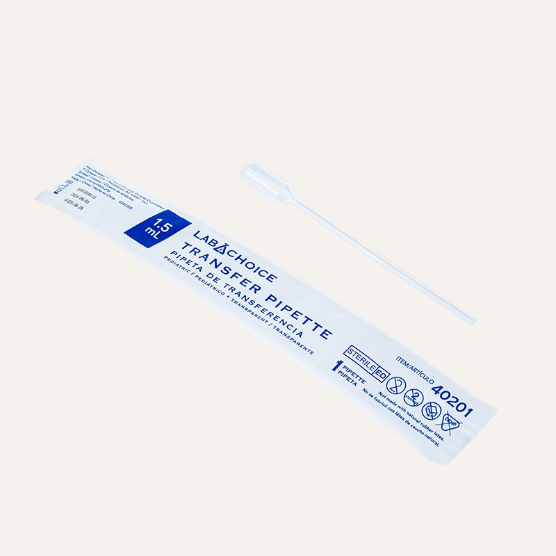 [PTQ-100001478] LabChoice Graduated Transfer Pipettes (Pipette, Pediatric, Sterile, Individually Wrapped, 1.5ml)