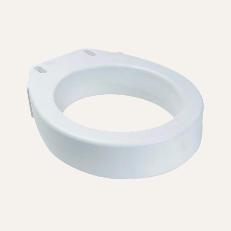 DME Care Solutions Elongated Raised Toilet Seat without Arms