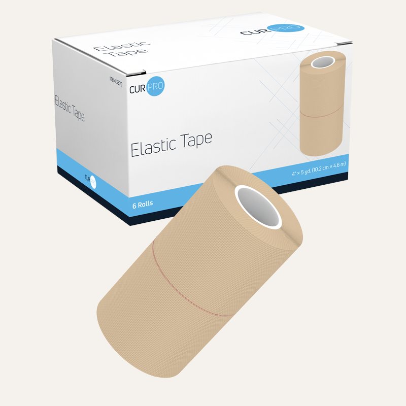 [PTQ-100001811] CurPro Elastic Tape (Tape 4" x 5 yd.)