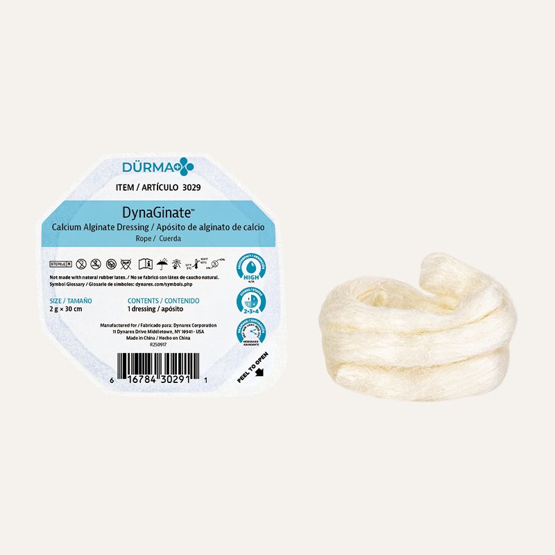 [PTQ-100001917] Durma+ DynaGinate™ Calcium Alginate Dressings (Dressing - 2 g x 30 cm (Rope))