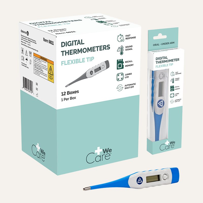 [PTQ-100002043] WeCare Digital Thermometers (Flexible Tip)