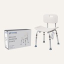 DME Care Solutions Deluxe Shower Chair with Back