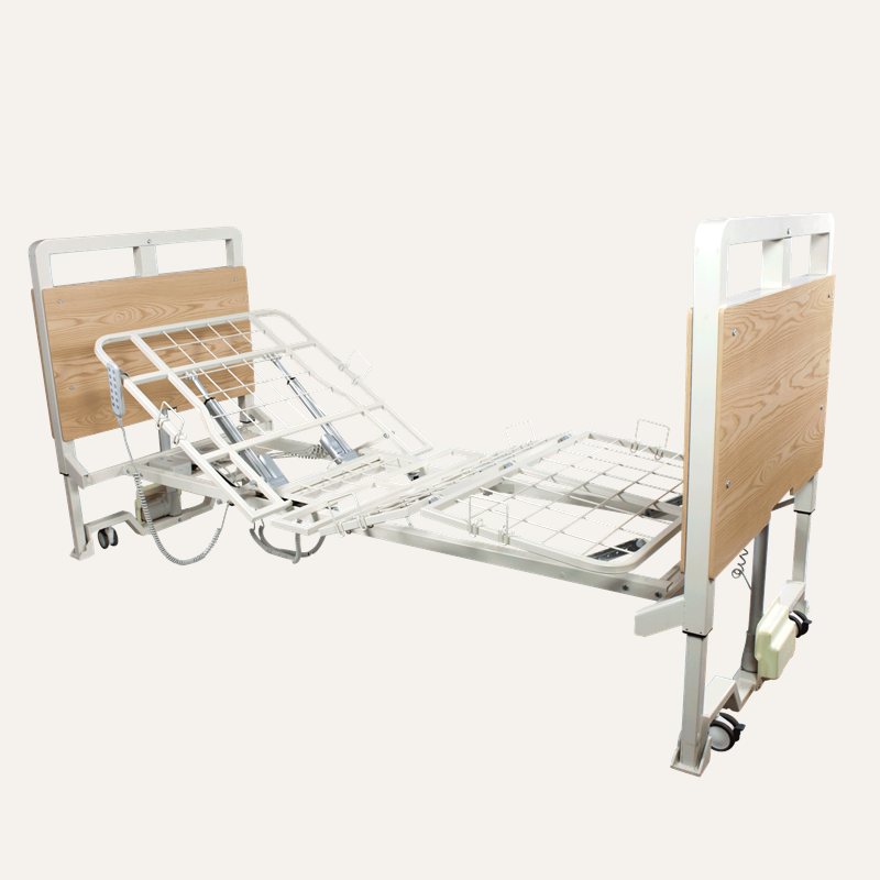 [PTQ-100002063] The Montclair Collection D500 LTC 5 Function Ultra-Low Bed - 2" (2in) - Amber Cherry)