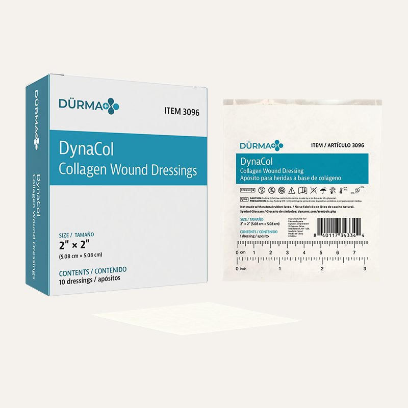 [PTQ-100002282] Durma+ DynaCol Collagen Wound Dressings (2" x 2")
