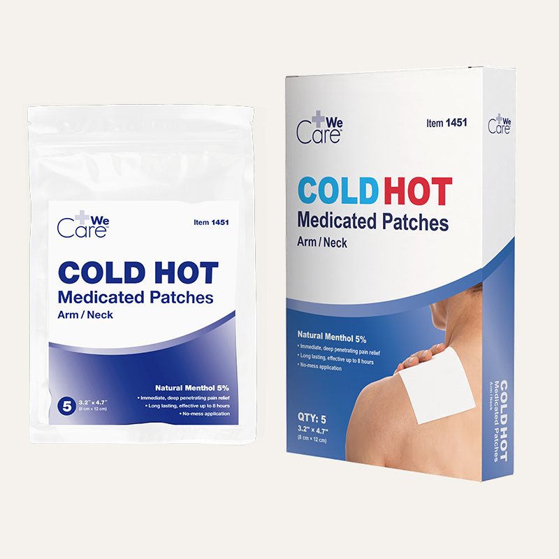 [PTQ-100002285] WeCare Cold Hot Medicated Patches (Arm/Neck)