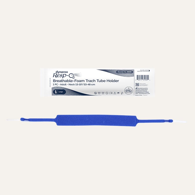 Resp-O2 Breathable-Foam Trach Tube Holders