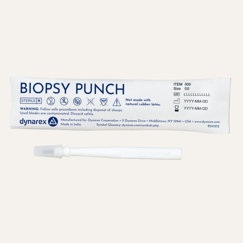 [PTQ-100002456] Dynarex Biopsy Punches (1.5 mm, White)