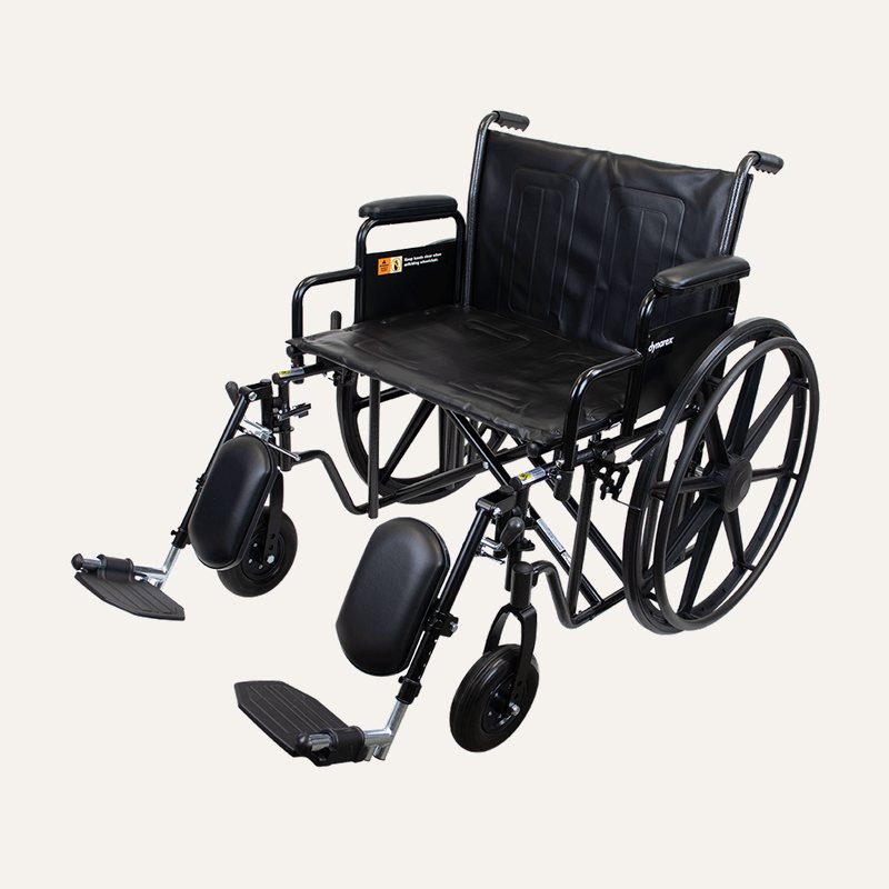 [PTQ-100002480] Bari+Max Bariatric Wheelchairs with Elevating Leg Rest (MPN 10233)