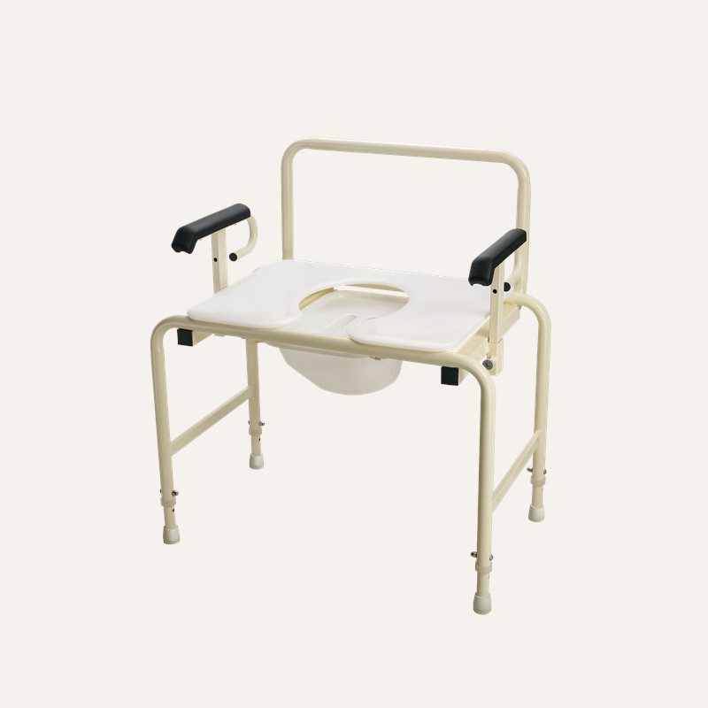 Bari+Max Bariatric HD Drop Arm Commodes