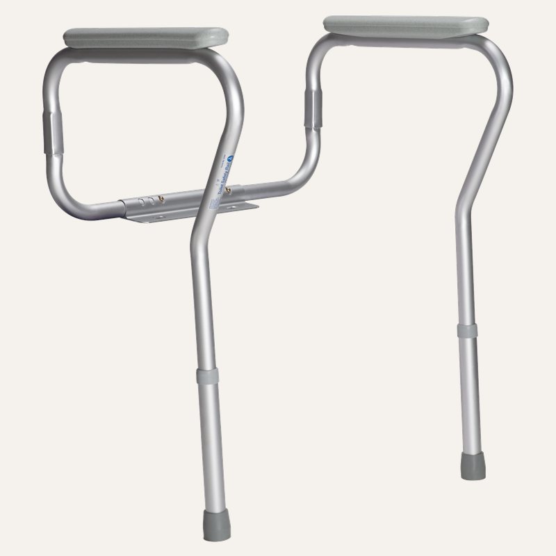 DME Care Solutions Adjustable Height Toilet Safety Rail