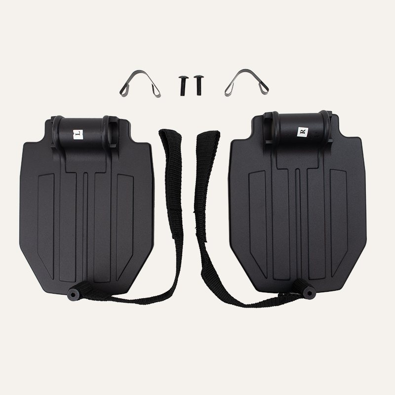 Dynarex DynaRide 10244 Transport Wheelchair Foot Plate-Pair