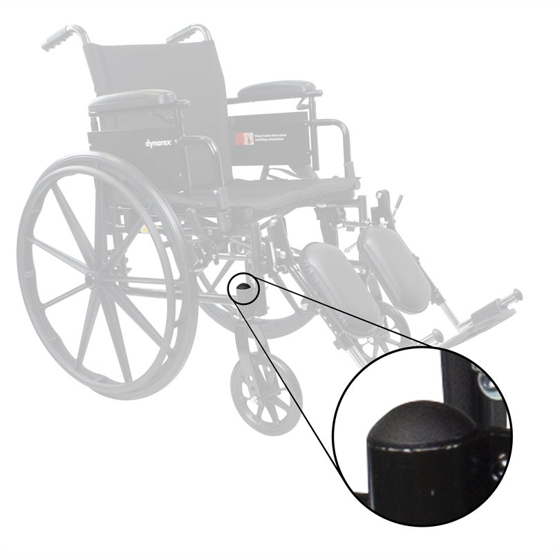 [PTQ-100002800] Dynarex DynaRide Wheelchair Front Fork Stem Cap