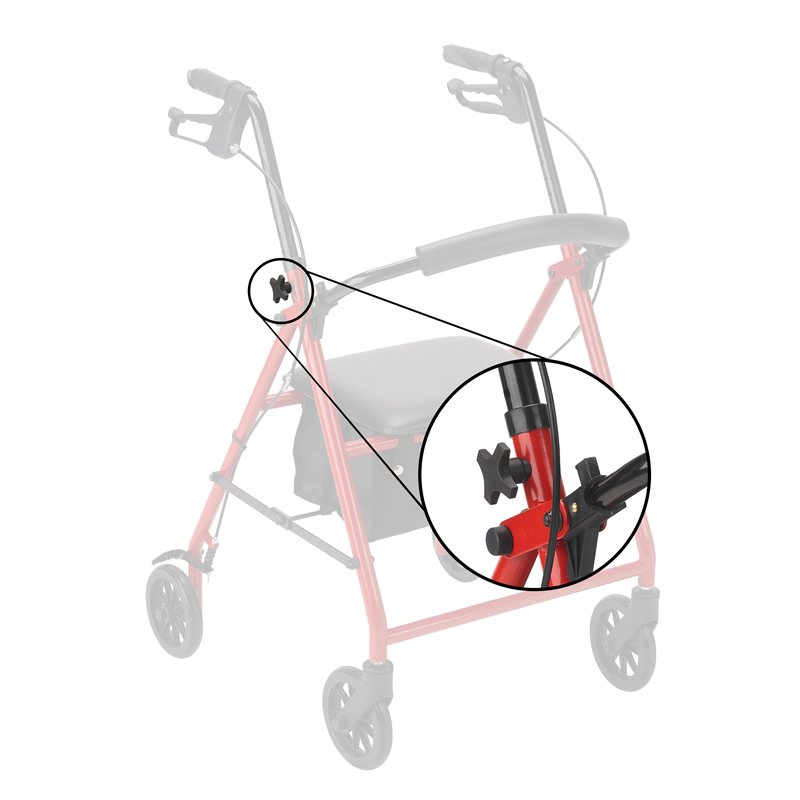 [PTQ-100003059] Dynarex 10204 Rollator Adjustment Knob
