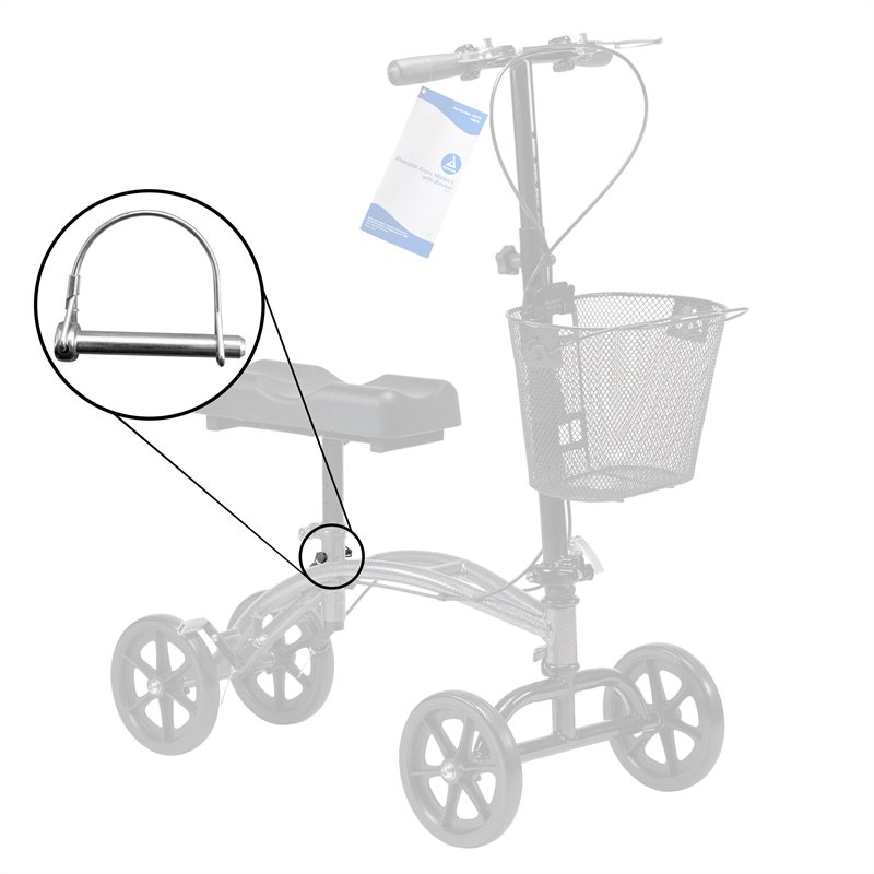 [PTQ-100003386] Dynarex 10216 Knee Walker D Pin