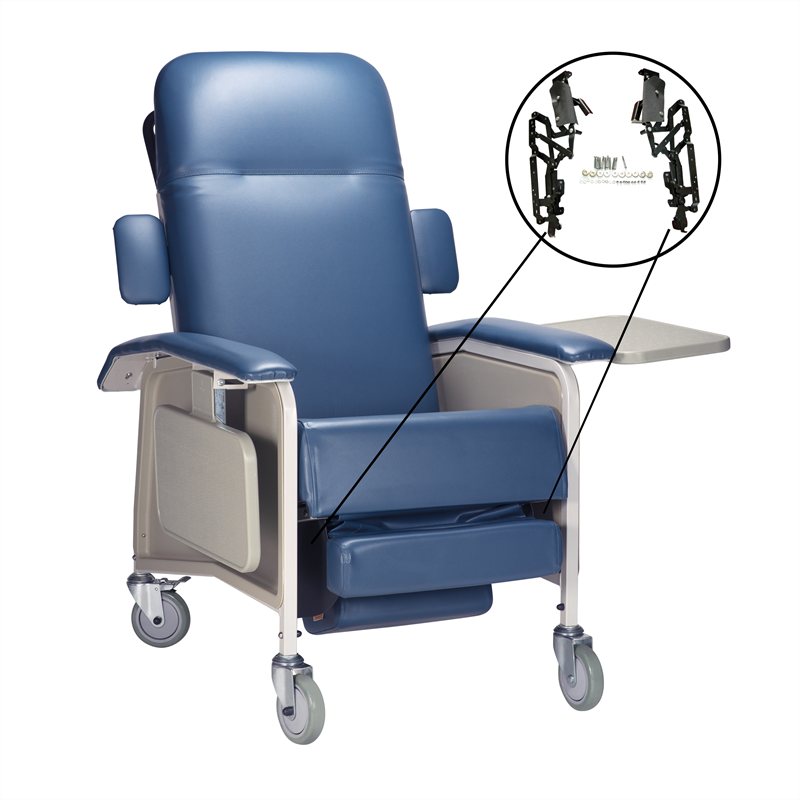 [PTQ-100003512] Dynarex Geri Chair Leg Rest Mechanism