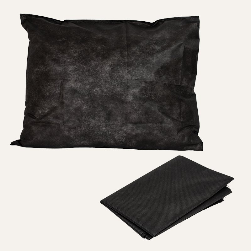 [PTQ-100003621] Dynarex Pillow Cases, 21" x 30", Black, PP/PE, 10/10/cs