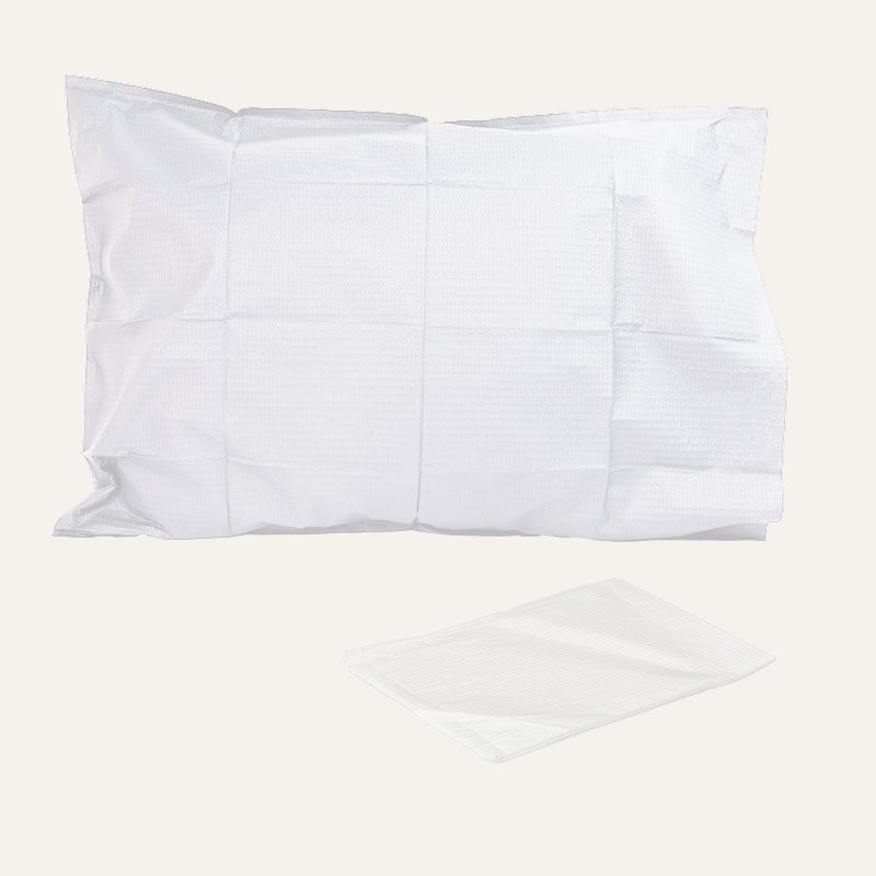 [PTQ-100003623] Dynarex Pillow Cases – TP 2 ply, White, 21" x 30"