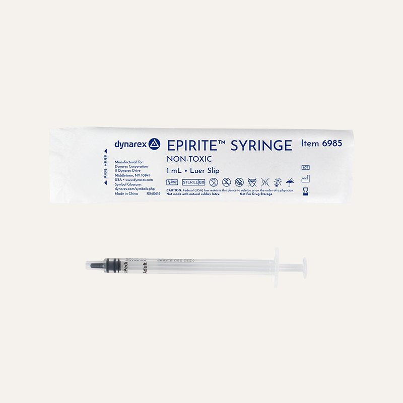Dynarex EpiRite Syringes - 1cc