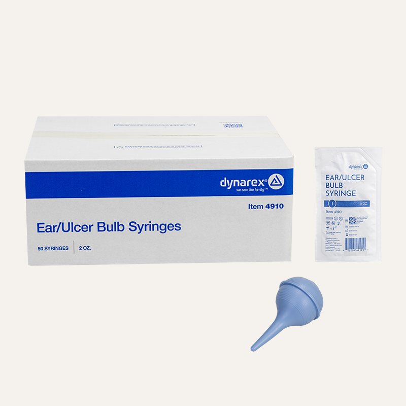 [PTQ-100003638] Dynarex Ear/Ulcer Bulb Syringe Sterile 2 oz.