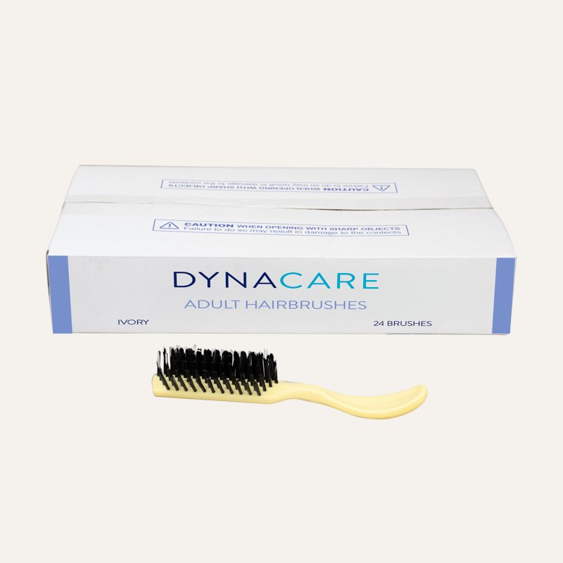 [PTQ-100003643] DynaCare Adult Hairbrushes-Bone
