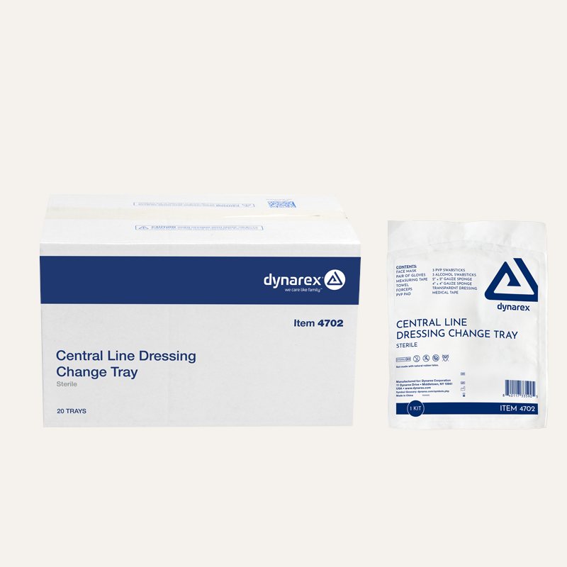 [PTQ-100003655] Dynarex Central Line Dressing Change Tray - Sterile