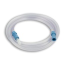 Dynarex Suction Tubing w/straw connector 1/4" x 10'