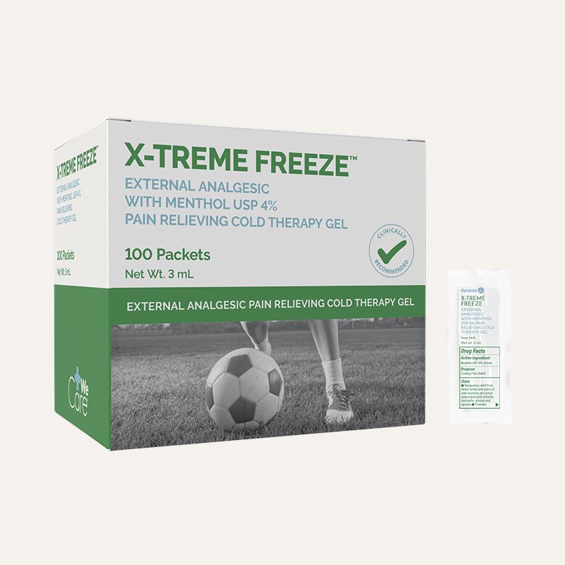 [PTQ-100000369] WeCare X-Treme Freeze Pain Relieving Cold Therapy Gel (3mL Packet)