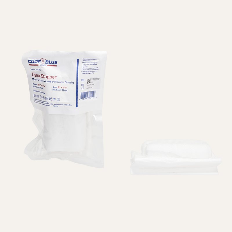 [PTQ-100003708] Code Blue Care Dyna-Stopper Trauma Dressing - Sterile