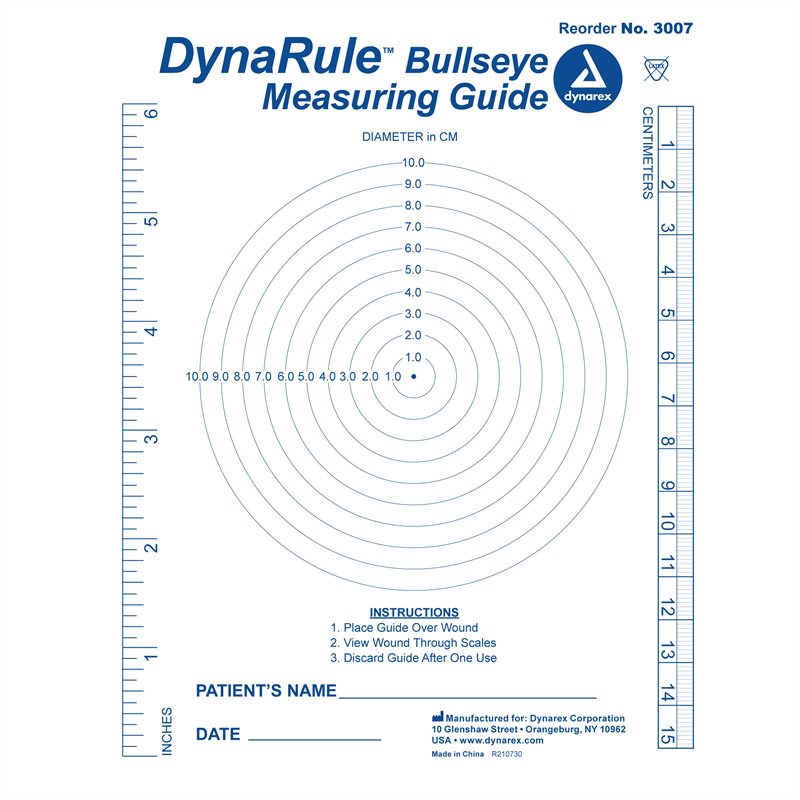 Durma+ DynaRule™ Bullseye Measuring Guide