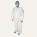 Dynarex Disposable Coveralls — Universal Size, White
