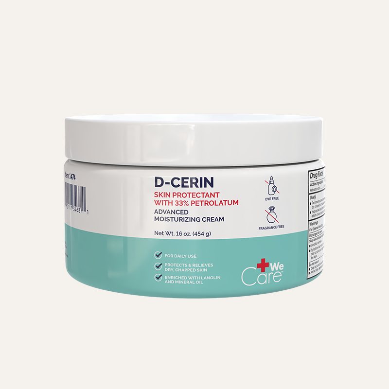 WeCare D-Cerin Advanced Moisturizing Cream 16 oz Jar