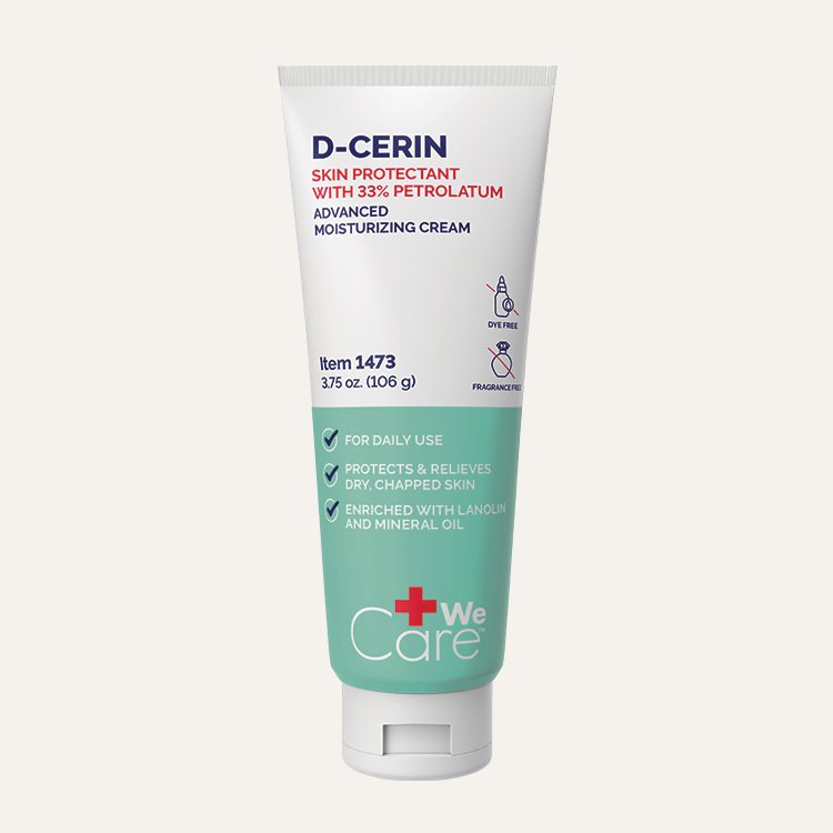 WeCare D-Cerin Advanced Moisturizing Cream 3.75oz Tube