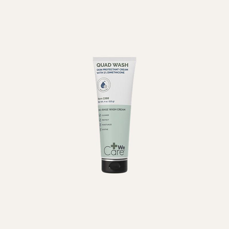[PTQ-100003772] WeCare Quad Wash Cream with Dimethicone, 4oz