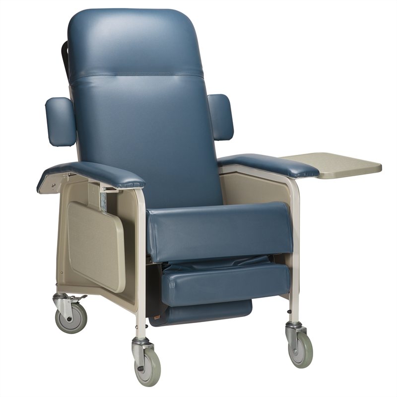 [PTQ-100003831] Dynarex Geri Chair Infinite Position Recliner - Blueridge
