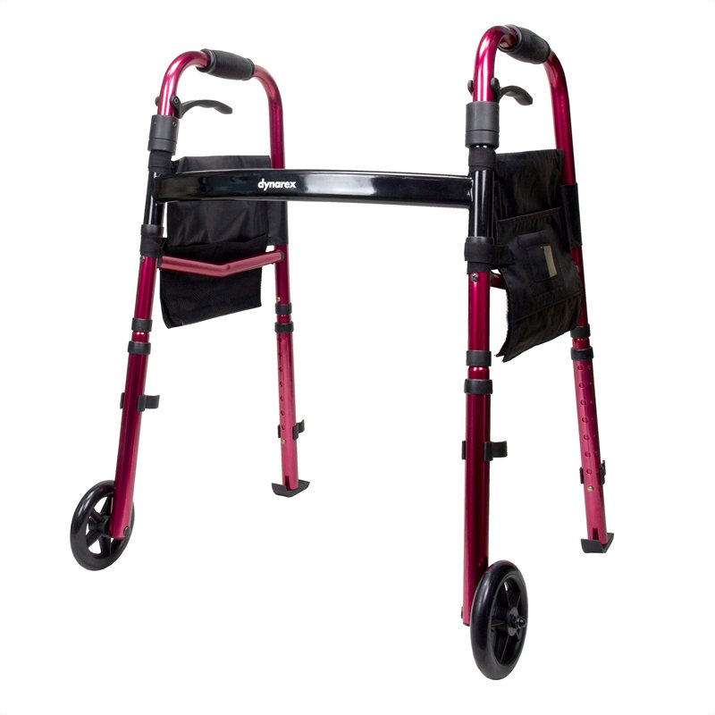 [PTQ-100003888] DME Care Solutions Travel Walker with Wheels