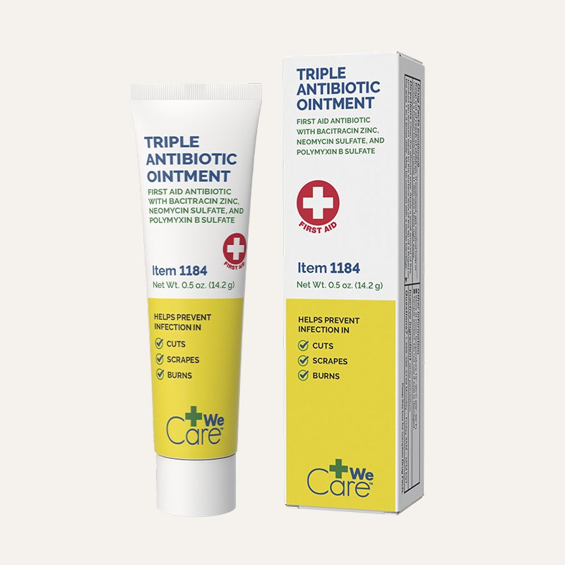 [PTQ-100000398] WeCare Triple Antibiotic Ointments (0.5 oz. Tube)