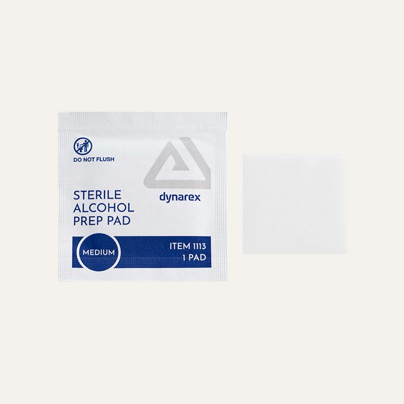 [PTQ-100000423] DynaSafety Sterile Alcohol Prep Pads (Alchohol Prep Pad Sterile (24))