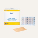 DynaSafety Sheer Plastic Adhesive Bandages — Sterile