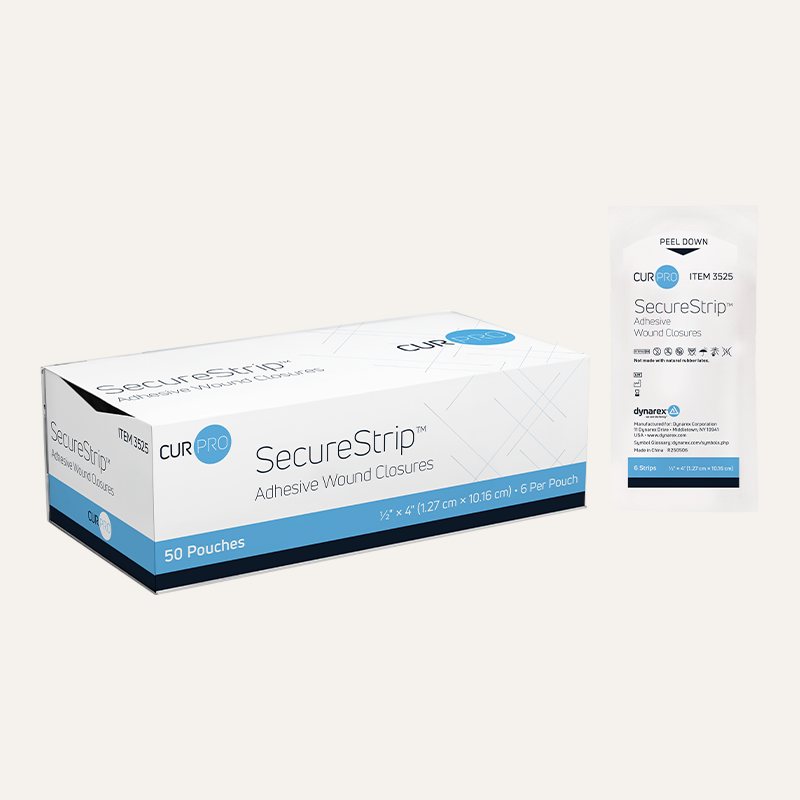 CurPro SecureStrip™ Adhesive Wound Closures - Sterile