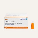 Dynarex Safety Lancets - Button and Pressure