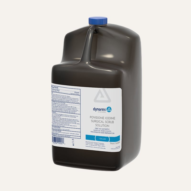 [PTQ-100000847] Dynarex Povidone-Iodine Scrub Solutions (1 Gallon)
