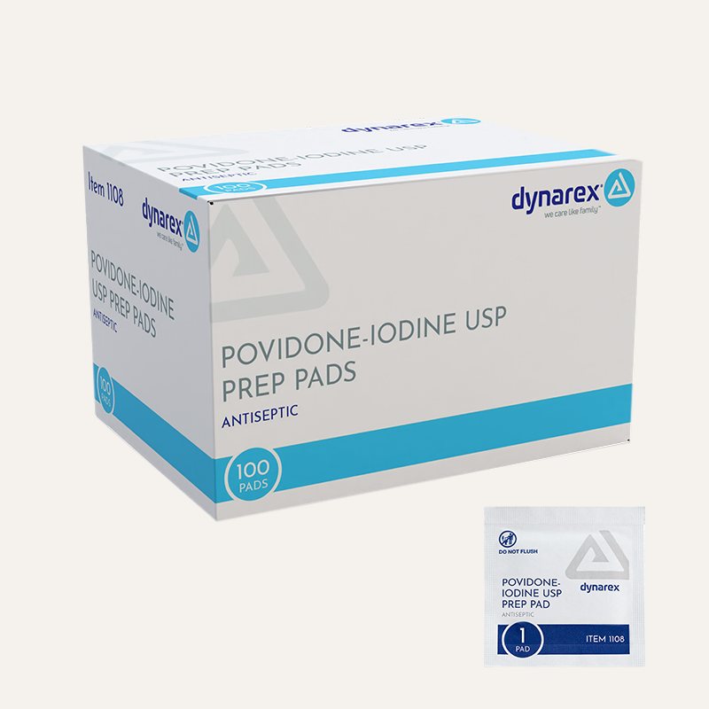 Dynarex Povidone Iodine Prep Pad
