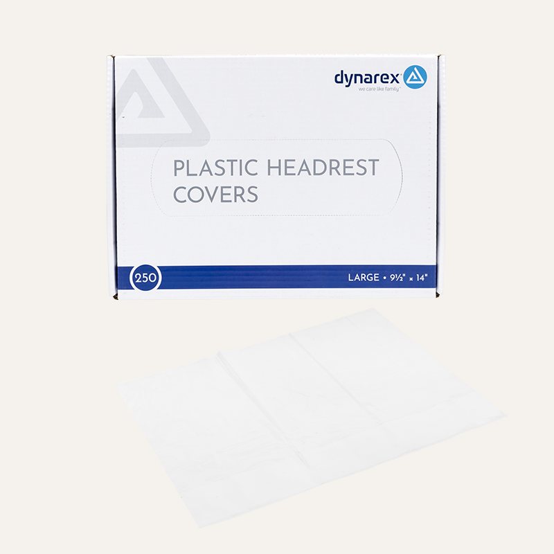 Dynarex Plastic Headrest Covers