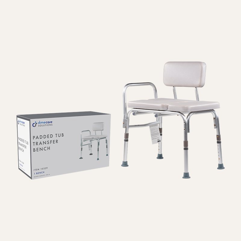 [PTQ-100000932] DME Care Solutions Padded Tub Transfer Bench (MPN 10329)